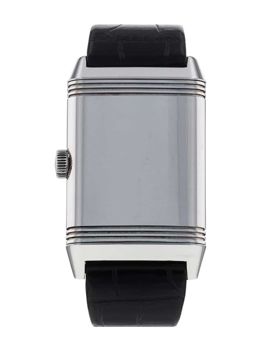 Jaeger LeCoultre Reverso Classic Medium Thin Silver Arabic Dial